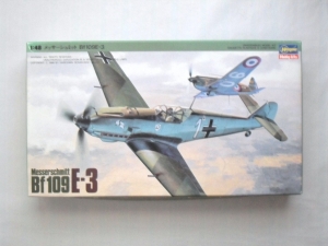 HASEGAWA 1/48 J1 MESSERSCHMITT Bf 109E-3